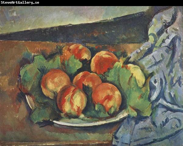 Paul Cezanne Dish of Peaches